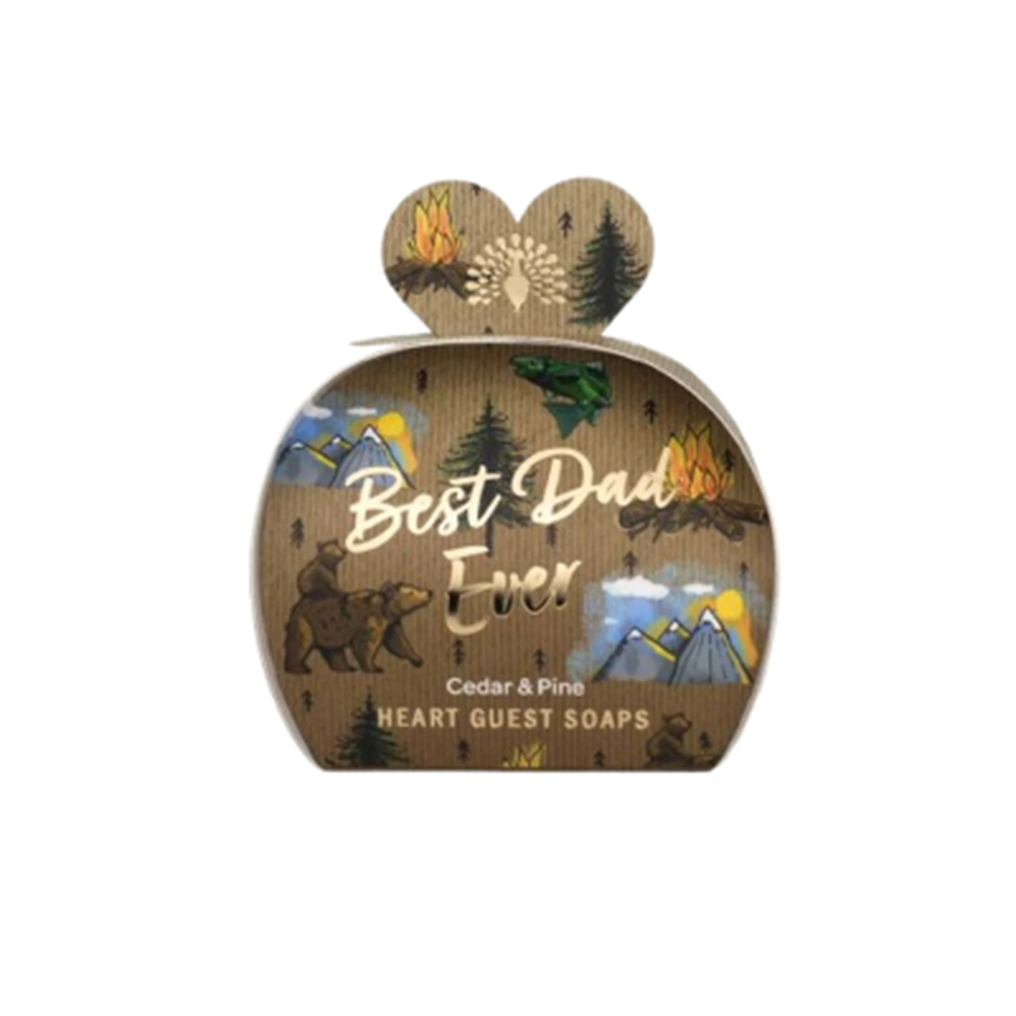Pack Sabonetes Best Dad Ever Cedar Pine
