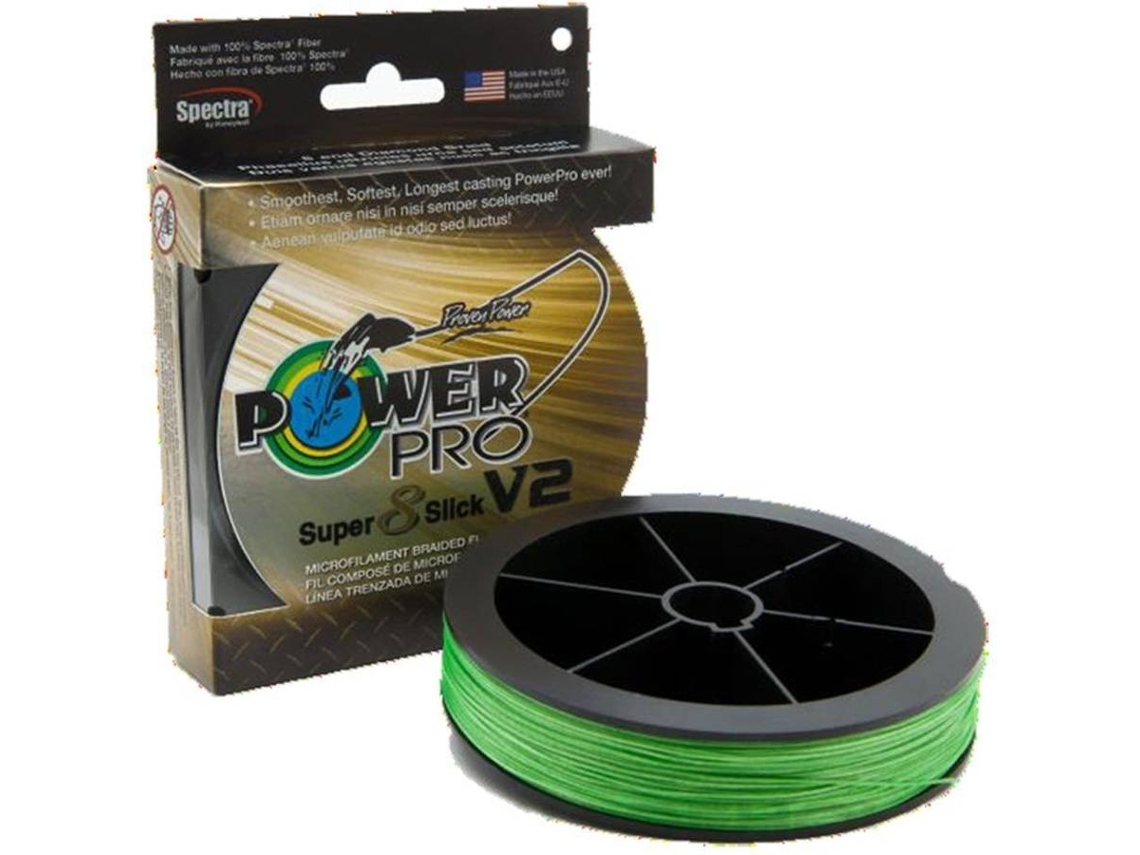 Linha de Pesca trançadas POWER PRO Super 8 Slick V2 (0.230 mm - 0,20 mm)
