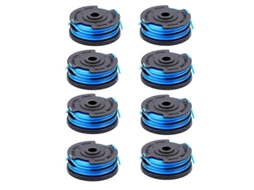Q1G 8 peças para carretéis de linha de cortador de grama GREENWORKS 2101602, 2101602A, R5X 2900719