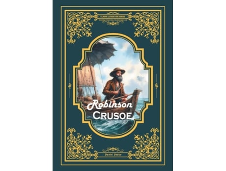Livro Robinson Crusoe de Daniel Defoe (Inglês)