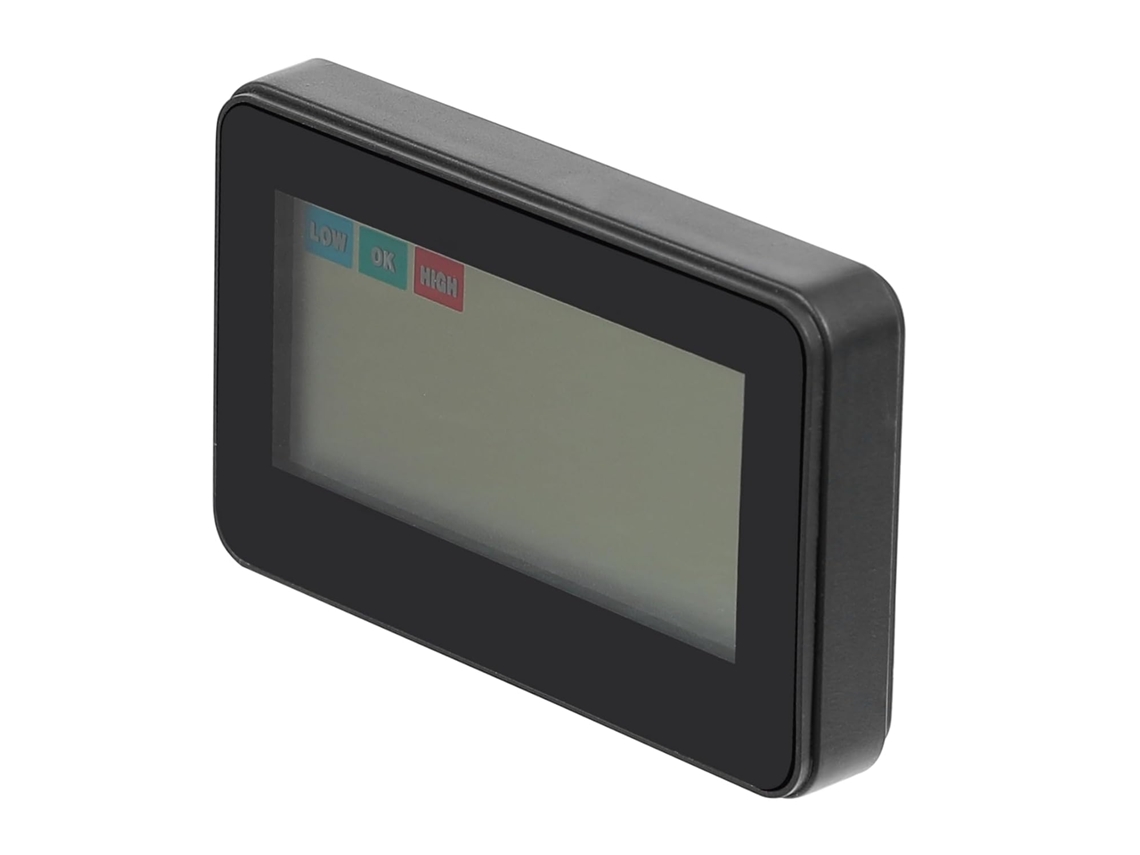 Termômetro Para Geladeira, Feito De Abs Leve, E Higrômetro Para Freezer Com Visor De Temperatura Umidade, Magnético