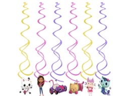 Decoração Para Festa De Aniversário Da Gabby Dollhouse, Balões, Talheres, Copos, Pratos, Conjunto De Cenário, Kit De Decoração Para Gatos Da Gabby Dol