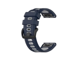 Lurelia Pulseira, Compatível Com Garmin Fenix 7 22mm Azul Cinza