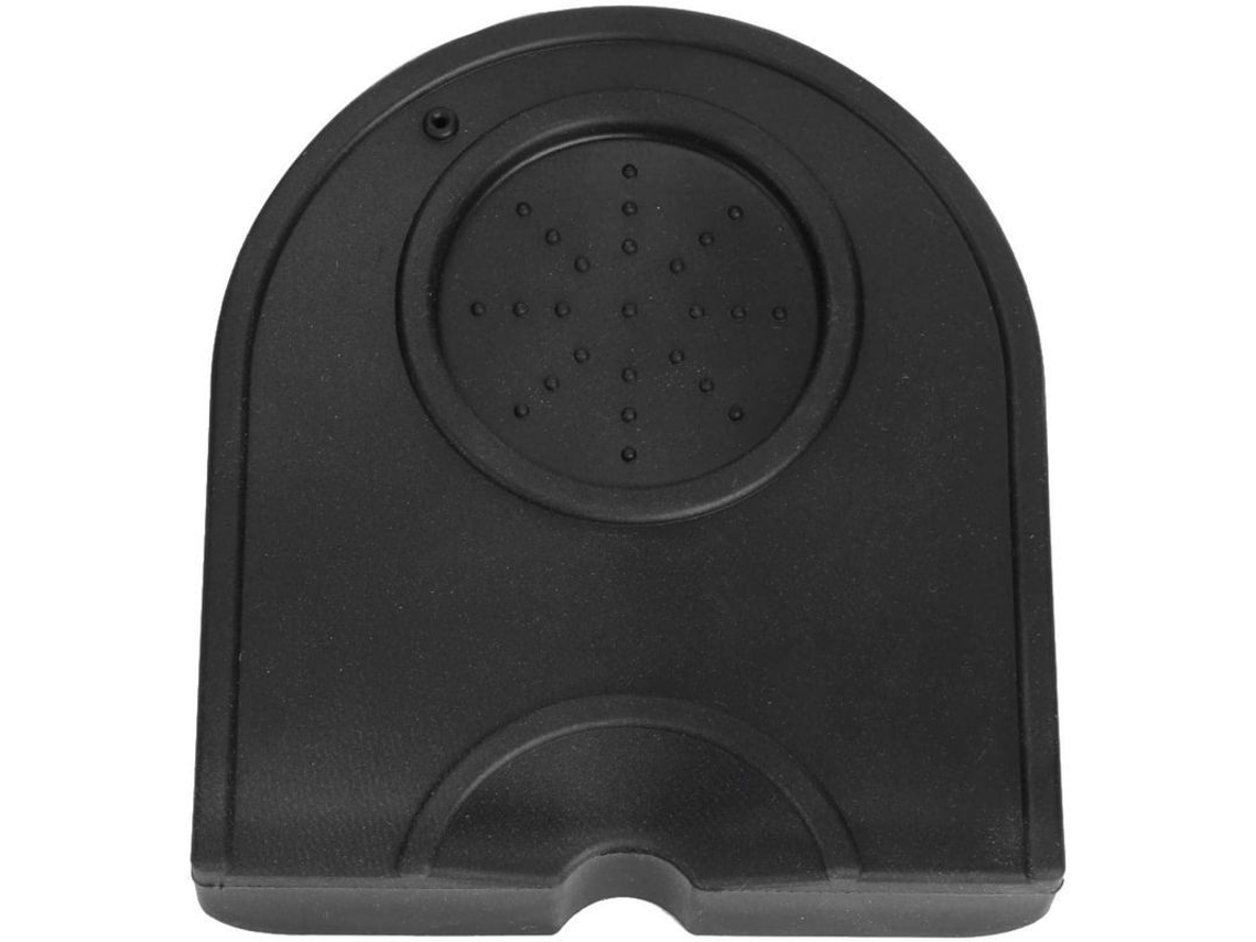Tapete de Aperto de Café em Silicone Nova Line para Máquina Semiautomática antiderrapante 14x12.5cm preto
