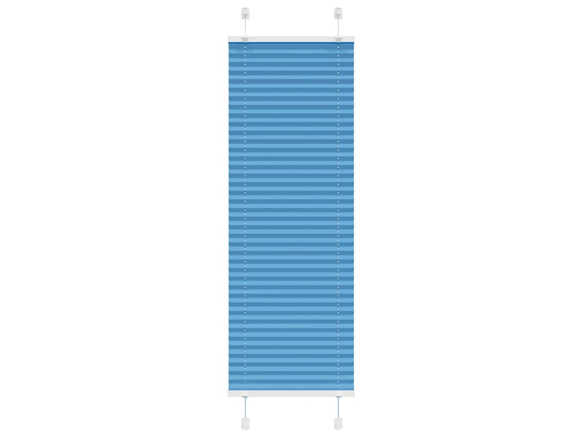 Pleated Blind, Pleated Blinds Vidaxl Azul Tecido (40 X 100 Cm)