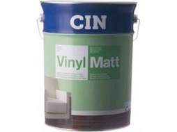 Tinta Aquosa CIN Vinylmatt (Branco - 5 L)