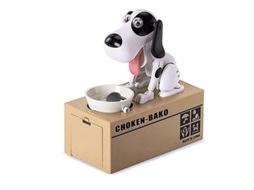 Hucha Perro Hambriento, Caja De Dinero Con Perro Que Roba Monedas, Regalo De Cumpleaños Para Niños