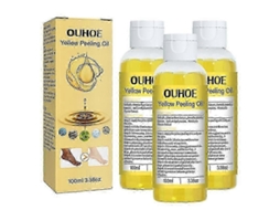 Óleo Esfoliante Para Pele Amarelada (1/2/3 Unidades, 100 Ml), Extra Forte, Clareador, Suavizante E Removedor De Calosidades.