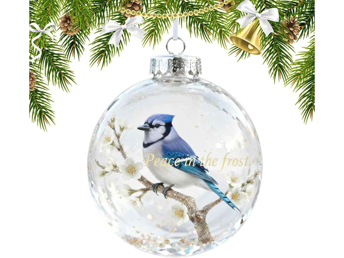 Enfeites Natal Pingente Beija Ornamentos Árvore Janela Cozinha Estar Quarto Mulheres Flor - Mesa Casa Sala GOKOCO