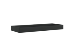 Wash Basin, Wash Basins Vidaxl Preto Mármore (120 X 46 X 11 Cm)