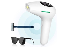 Depilador Ipl Yizhood 999.000 Flashes 2 Modos 5 Níveis Biquíni/pernas/rosto Branco