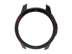 Funda Bumper Tpu Resistente A Rasguños Para Mi Watch Color 2 Rojo Letra Sobre Negro