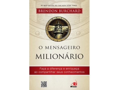 Livro O Mensageiro Milionario de Brendon Burchard (Português)