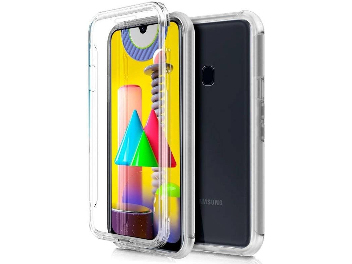 Capa para Samsung Galaxy M31 COOL Silicone 3D Transparente