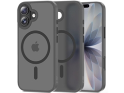 Capa Tech-protect Magmat Magsafe Para Iphone 17 Com Alta Resistência A Impactos.