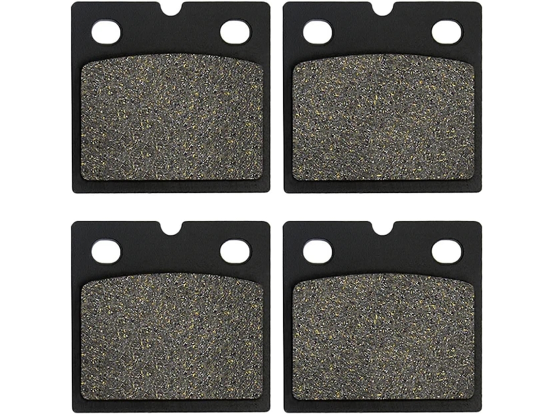 Pastilhas de Freio Universais Dianteiras e Traseiras para Motocicletas Compatíveis ≤105 °c: Formulação