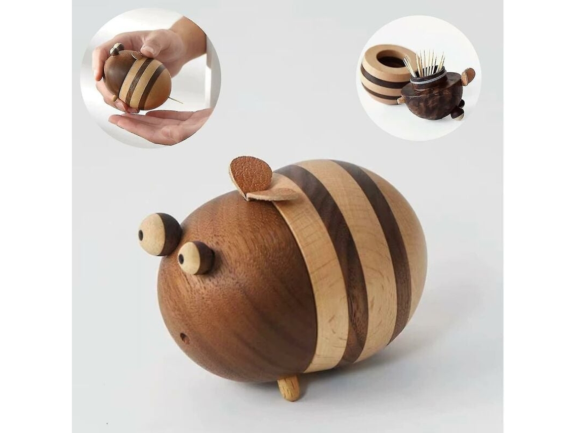 Porta, Palitos em Forma de Abelha, Decoração para Casa, Decoração de Mesa, Presentes, Decoração de Escritório BRILVIBERA
