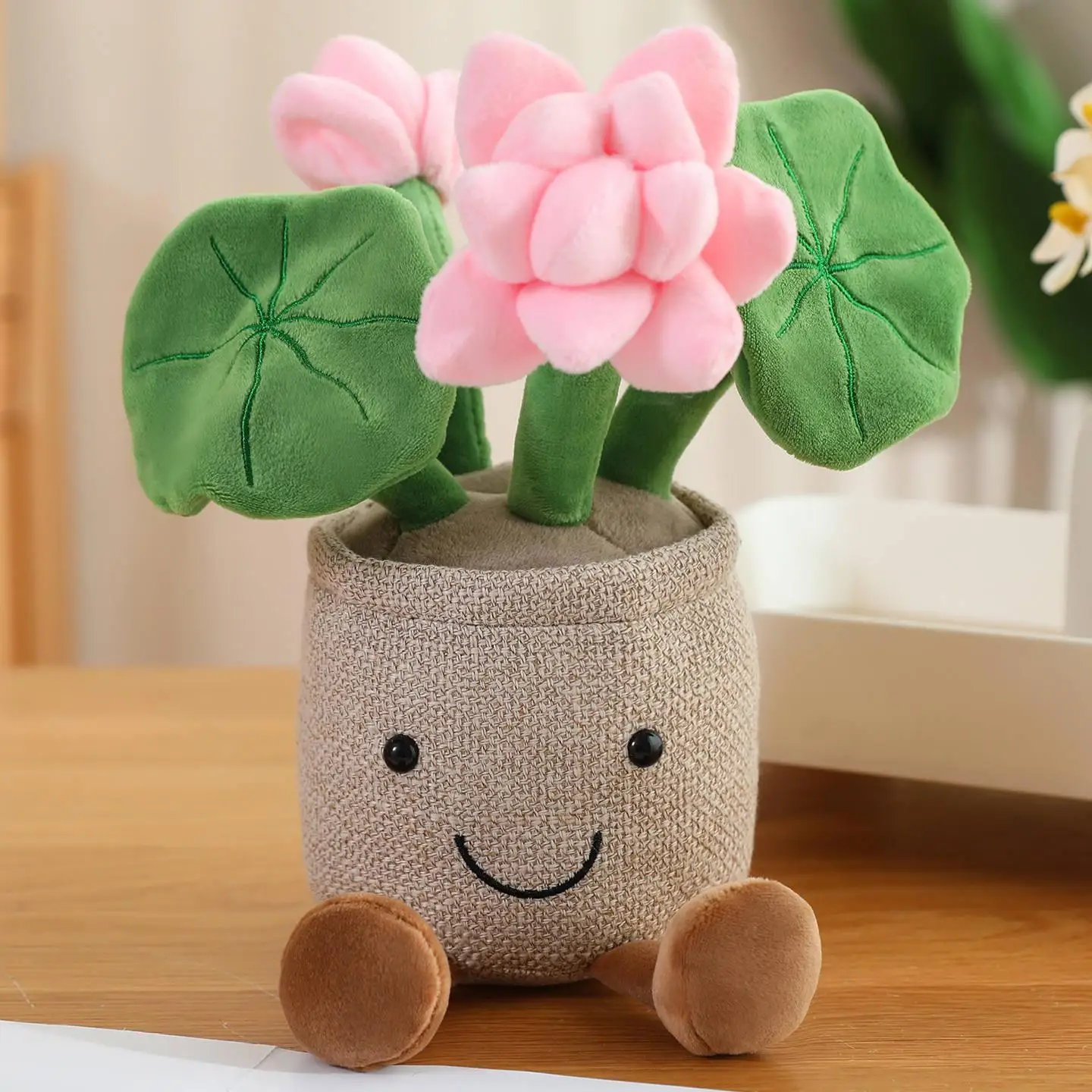 (estilo 4, Aprox. 30 Cm) Brinquedo De Pelúcia Realista De Tulipa Suculenta