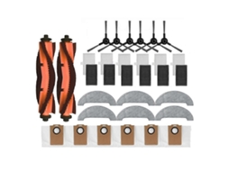 Conjunto De 26 Peças De Peças De Reposição Para Aspirador De Pó Dreame Mova E20 Pro Plus / Trouver E20 Pro Plus: Escova, Saco De Pó, Filtro E Pan_ozo