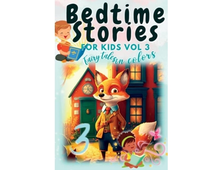 Livro Bedtime Stories For Kids Vol 3 Fairy Tales In Colors De Chris Winder (inglês)