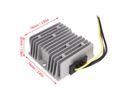 Transformador Laxiscreed 24v Para 12v 10a À Prova D'água Ip67 Para Iluminação E Aplicações Exteriores