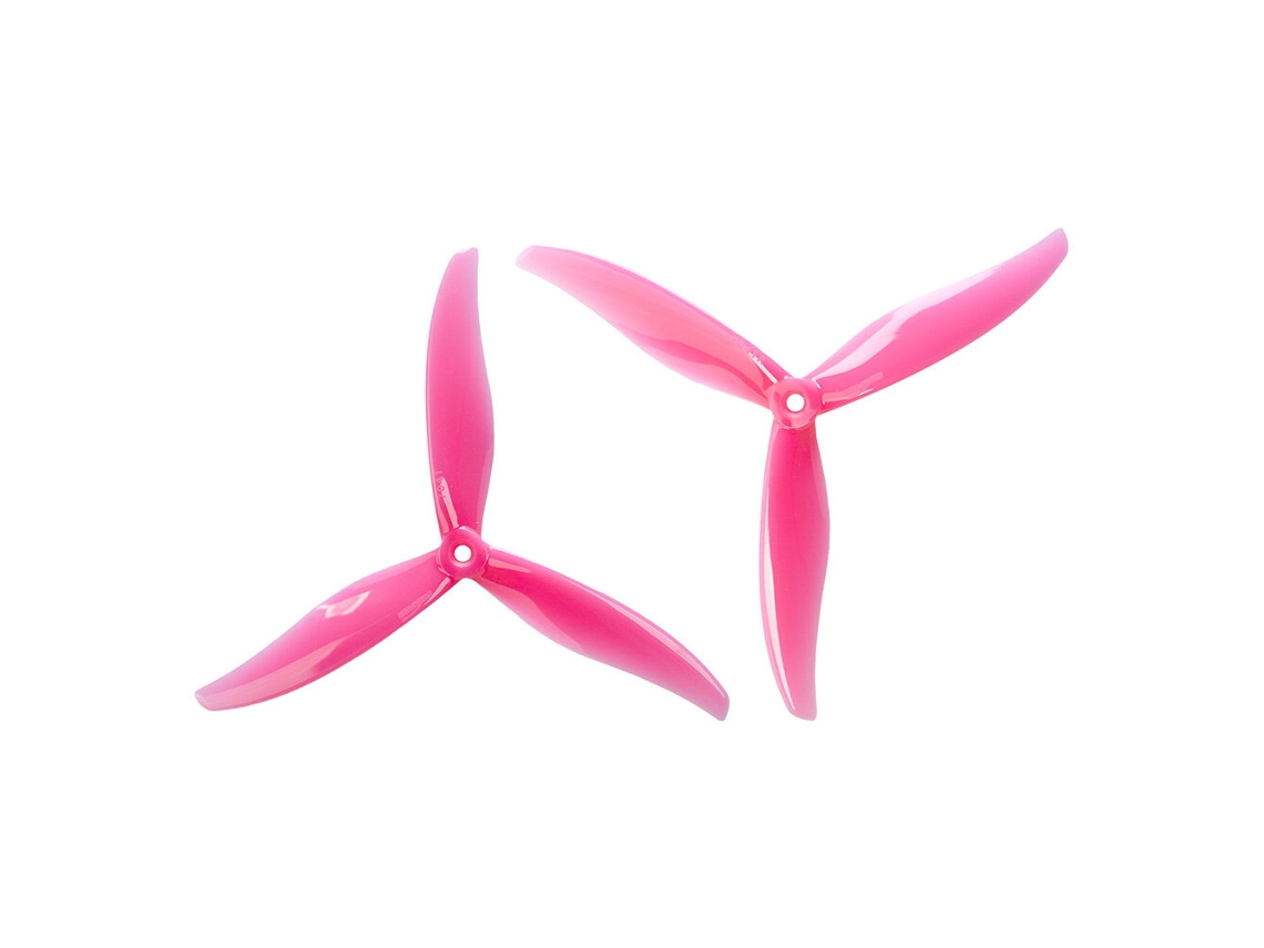 Hélice Gemfan 7041 De 7 Polegadas Com 3 Pás, Furos De 5 Mm, Rosa, Para Drones De Corrida Fpv, Compatível Com Motor 2408 1100kv (6 Pares/2 Pares).