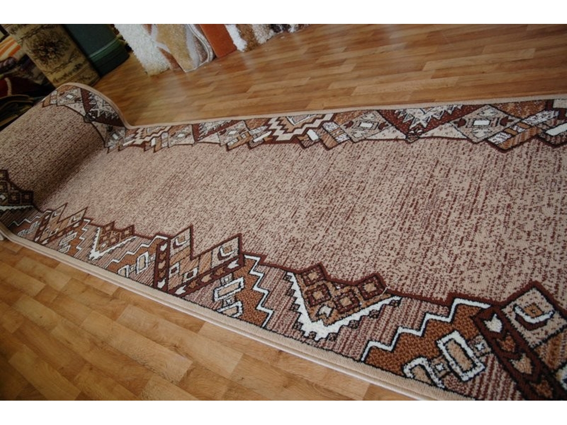 Passadeira Bcf Baryton Bege 80 cm