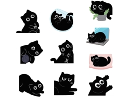 Conjunto De 10 Marcadores De Livros Em Formato De Gato, Marcadores De