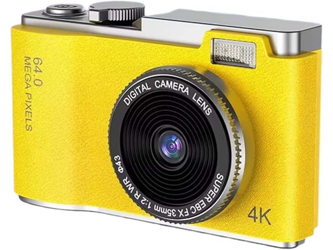 Câmera Digital 4k com Zoom 8x e Tela Giratória SFUSHOS