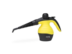 Limpador a Vapor Portátil Hkoenig, Pressão Máxima de 4, 2 Bar, Capacidade de 300 Ml, Amarelo e Preto BRILVIBERA