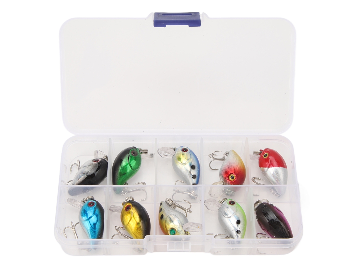 Kit de Iscas Minnow para Pesca em Água Doce e Salgada