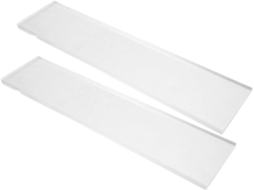 Shineofi Conjunto De 2-prateleiras Flutuantes Acrílico Para Armário Medicamentos, 33cm 13 Polegadas, Para Montagem Na