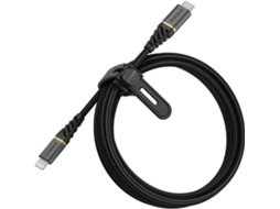 Cabo OTTERBOX Premium Intrecciato Usb-C a Lightning Para Iphone Ipad 2M Preto