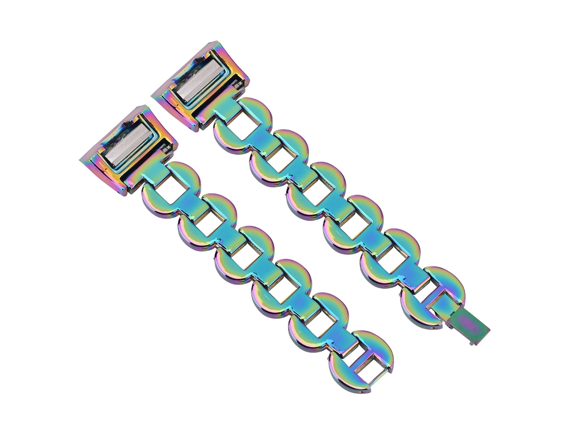 Pulseira de Metal com Diamantes para Fitbit Charge2 EOOCOO