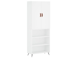 Guarda-roupa alto derivado de Madeira Branco MAISON EXCLUSIVE (69,5x34x180 cm)