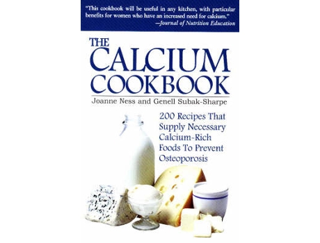Livro the calcium cookbook de joanne ness,genell subak-sharpe (inglês)