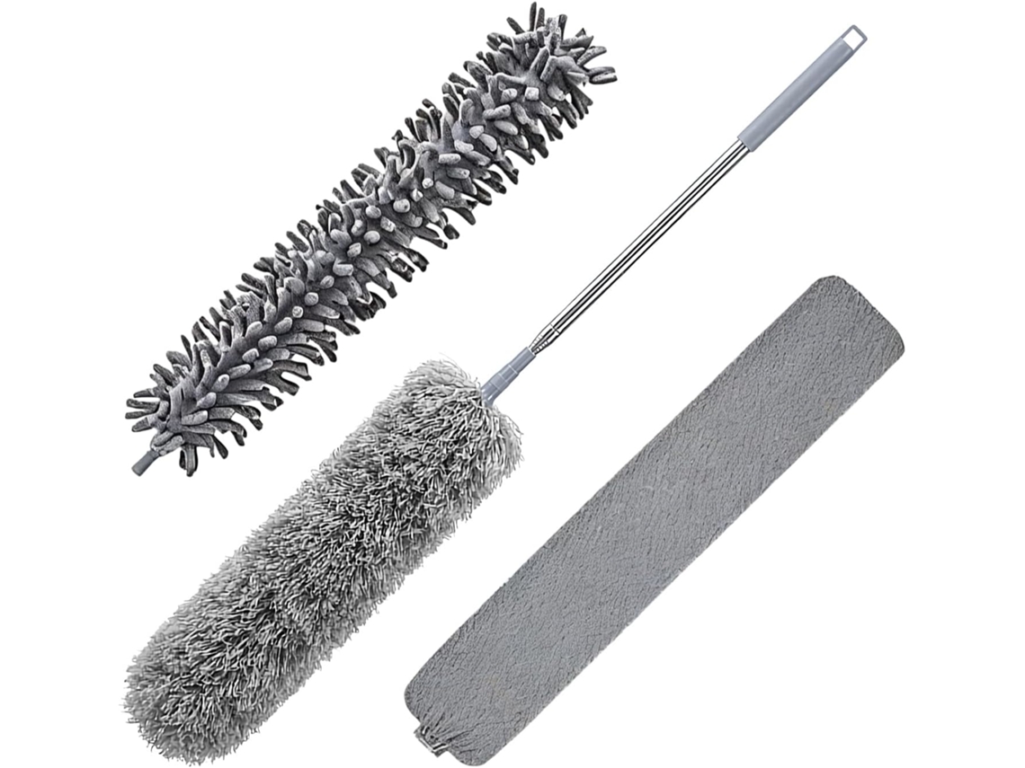 Pá De Lixo Retrátil Mop Microfibra