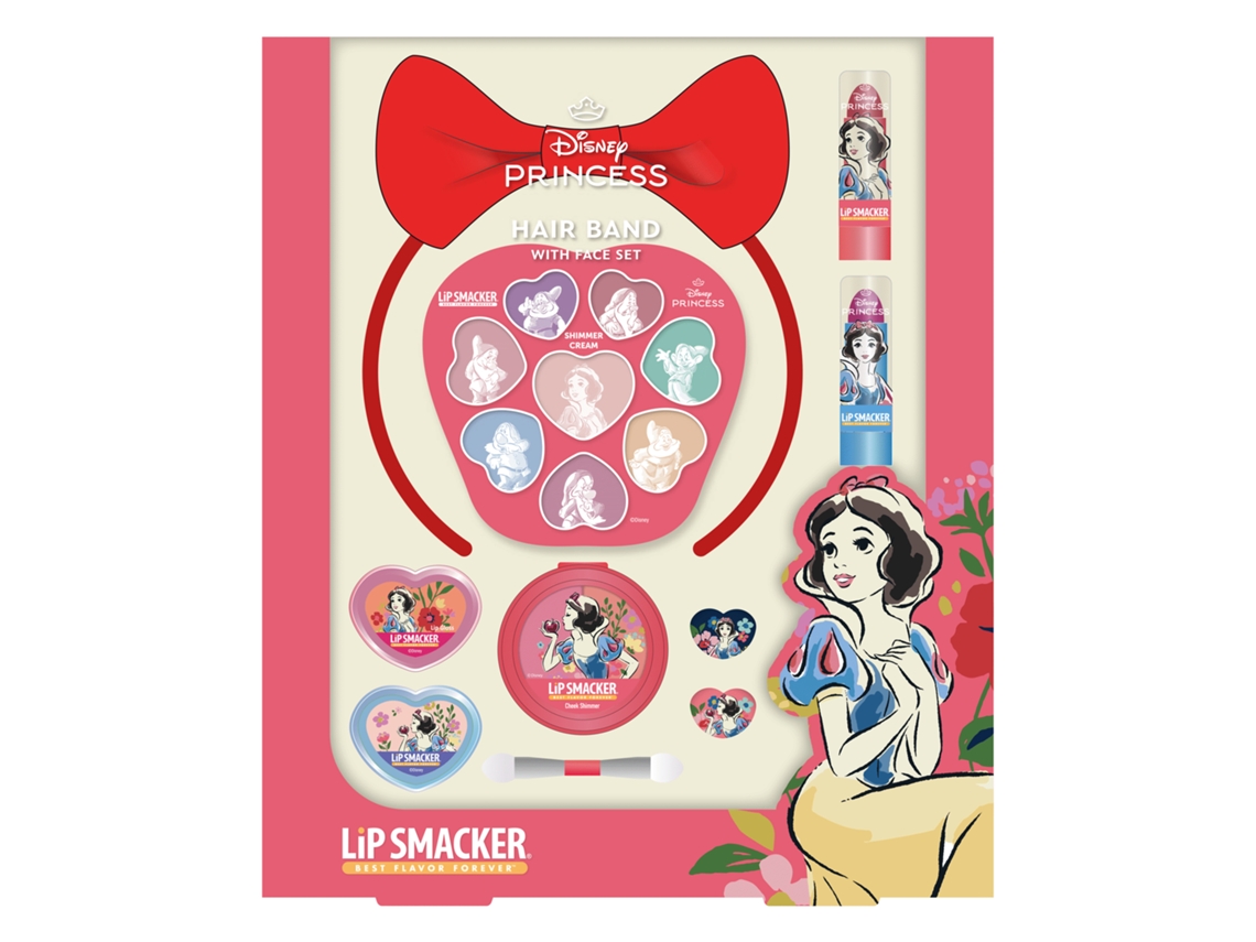 Snow White Hair Band Face Set Lip Smacker