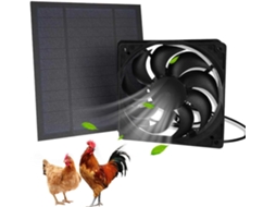 Ventilador Solar Para Galinheiro, Ventilador Solar Para Abrigo