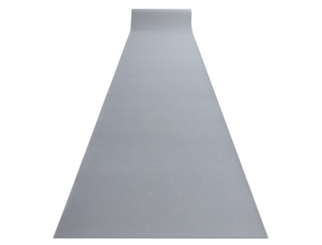 Corredor Antiderrapante Rumba Cor Única Cinzento 80 cm