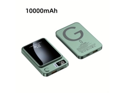 Carregador Portátil com carregamento rápido de 22,5 W e sem fio de 15 W compatível com Apple STELASPLEN