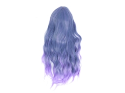 Peruca sintética da moda 2026 para festas femininas, 60cm, natural, respirável, para Halloween e uso diário.