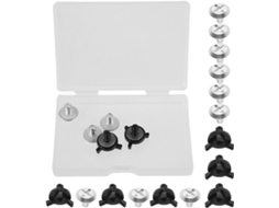 Kit De 21 Parafusos De Plástico Para Montagem Da Viseira Do Capacete De Motocicleta, Fácil Instalação, Acessórios Leves.