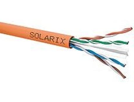 Cabo Par Trançado Solarix Cat.6 U/utp Lsohfr B2ca S1d1a1 Carretel 500m