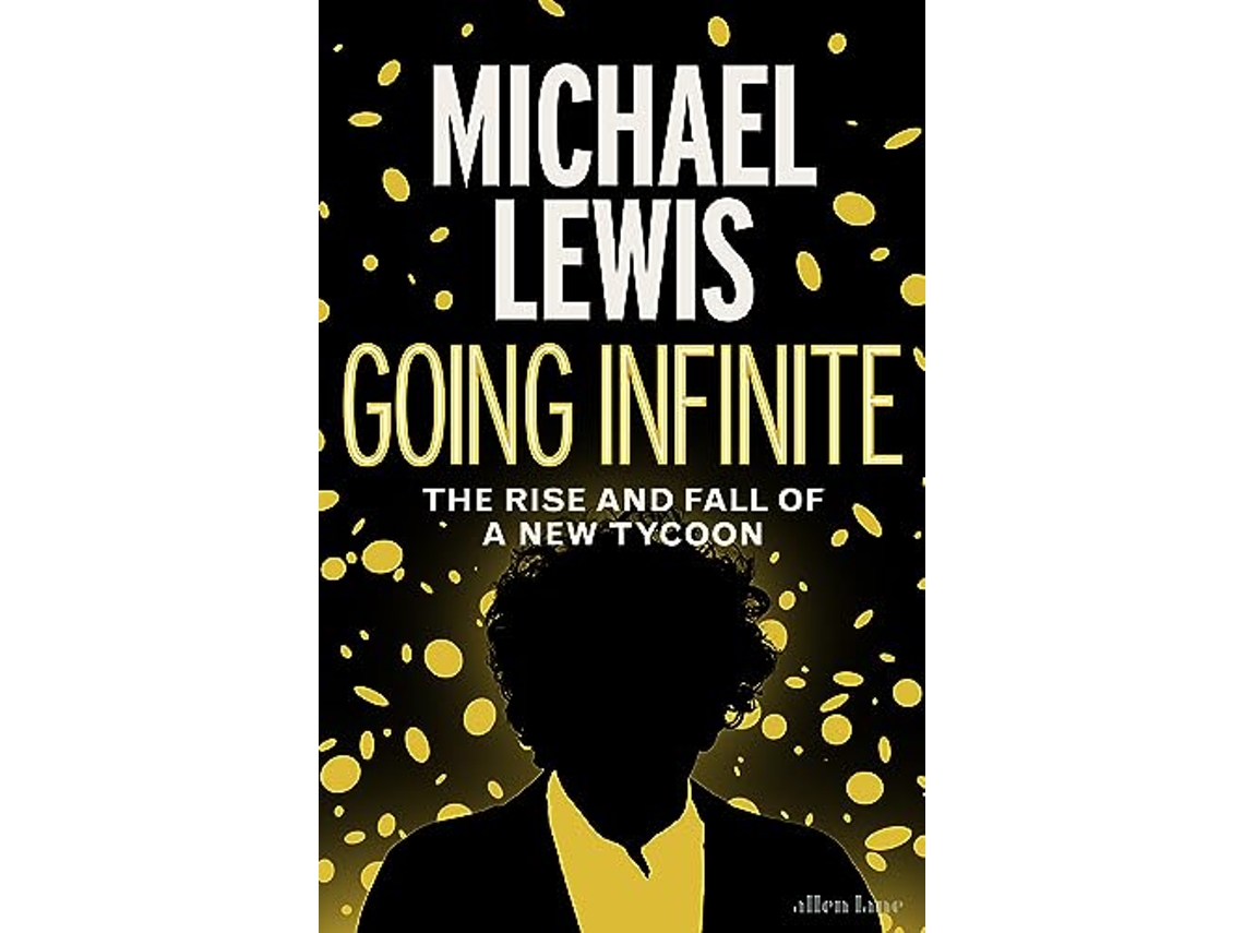 Livro Going Infinite de Michael Lewis (Inglês - Capa Dura)