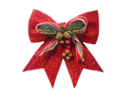 Laxiscreed Laço De Natal 3d Grande Para Decoração De Parede Em Hotel E Loja