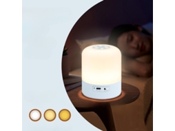 Luz Noturna Portátil para Bebês, 3 Cores de Luz, Bateria Recarregável de 1200mah, Azul. SIURN