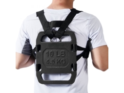 Conjunto De Placas De Peso Ajustáveis 2x4,5 Kg Em Ferro Fundido Com Pega Ergonómica Tekmaquinas