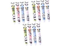 Caneta De Escrita Panda, Conjunto Com 3 Conjuntos De 10 Canetas