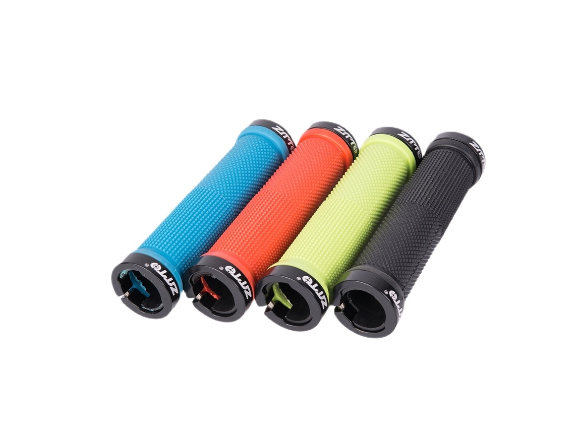 Lurelia Manoplas De Guidão Para Mtb/btt/bicicleta Dobrável Liga De Alumínio Borracha 13 Cm 2,2 Cm 100 G Antiderrapante Absorção De Impactos Macio Leve